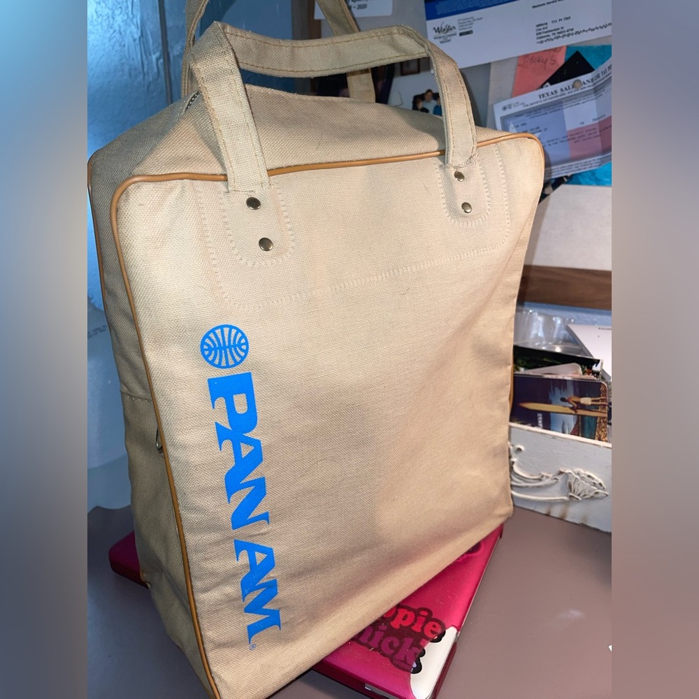 Pan Am Canvas bag.